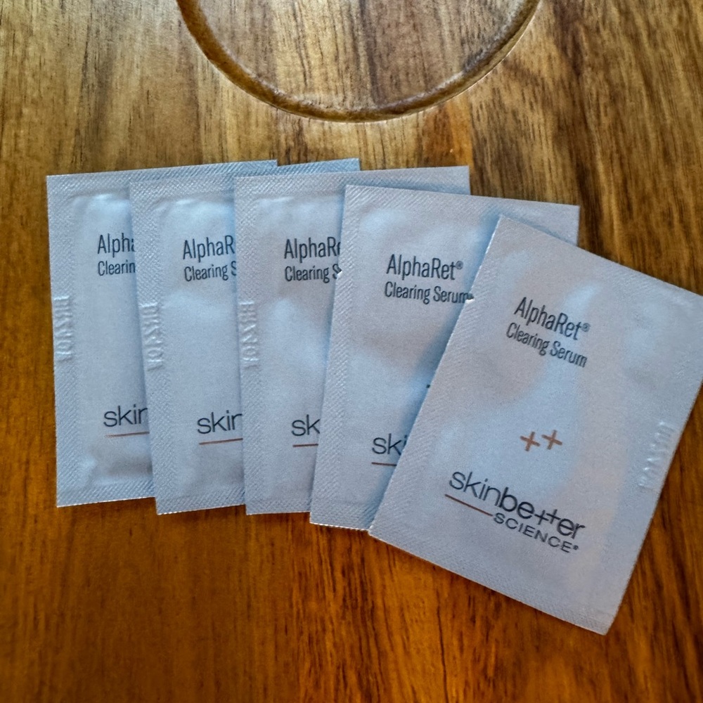 SkinBetter Science AlphaRet Clearing Serum samples X 5